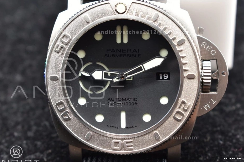 Edition VSF Nylon PAM984 Horn P.9010 Mike 996 FastDry Clone Black Submersible Best on 1:1 Strap Black Dial 0524